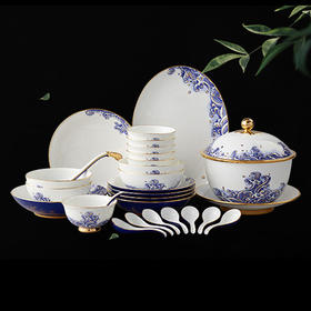 国瓷永丰源 先生瓷海上明珠31头餐具