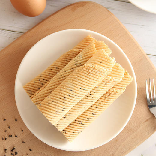 网红鸡蛋酥270g/盒 传统老式 鸡蛋卷 手工老蛋卷 饼干 休闲零食 味滋源 商品图2