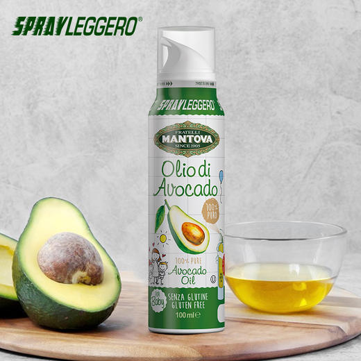 意大利宝宝轻喷油婴幼儿辅食牛油果油儿童食用原装进口 商品图2