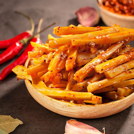 香辣牛板筋68g/袋 牛肉干 肉类 办公 休闲 零食 小吃 麻辣食品 味滋源 商品图0