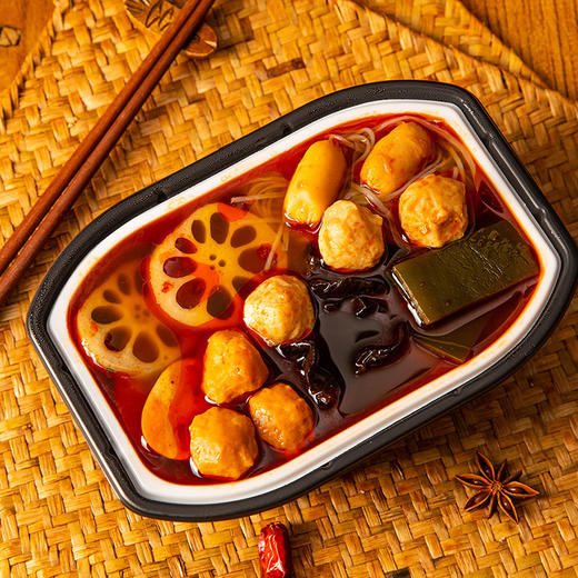 香辣素食 蔬菜 丸子 自热火锅 方便 速食 懒人 小火锅 休闲零食品 味滋源 商品图3