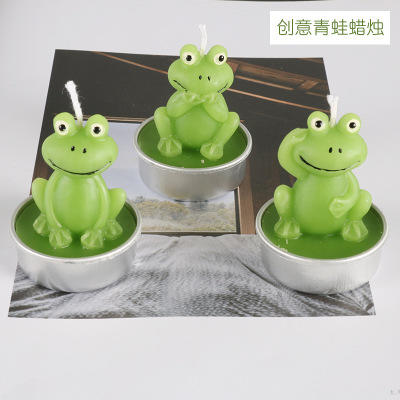 可爱青蛙小蜡烛 商品图0