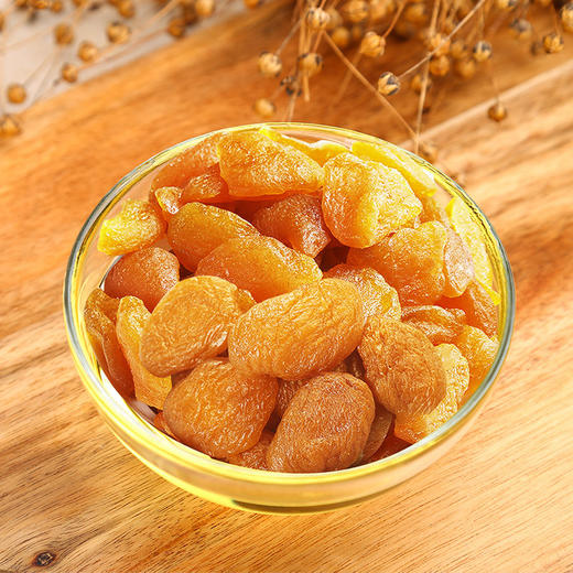 红杏干45g/袋 杏肉干果脯蜜饯水果干办公室休闲小吃零食品 味滋源 商品图2