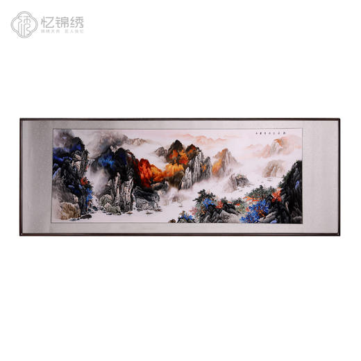 蜀绣单面绣-江山如画 商品图1