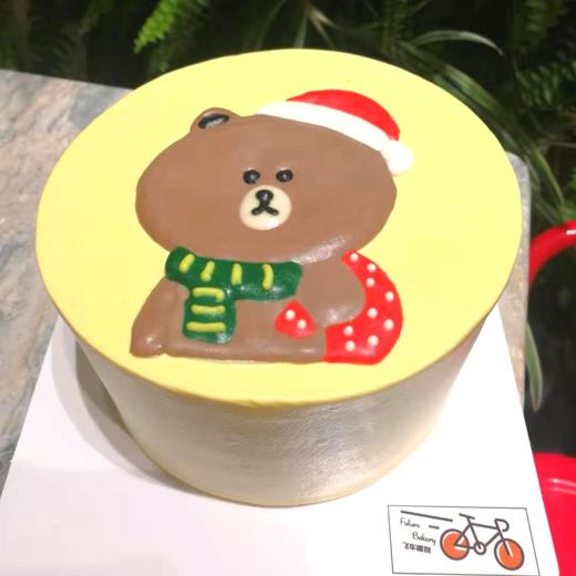 手绘4寸蛋糕（冰雪主题） 商品图2