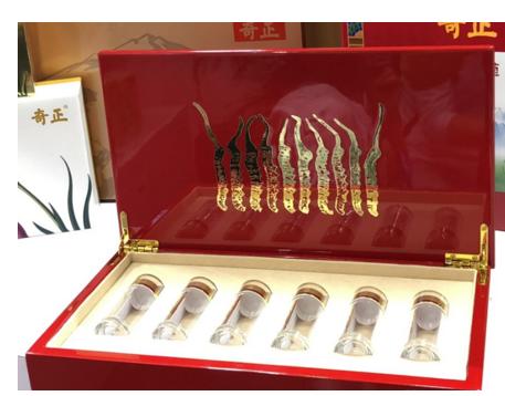 奇正·冬虫夏草 新款木盒 商品图0