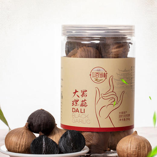 云南百岁村特级独头黑蒜 商品图1
