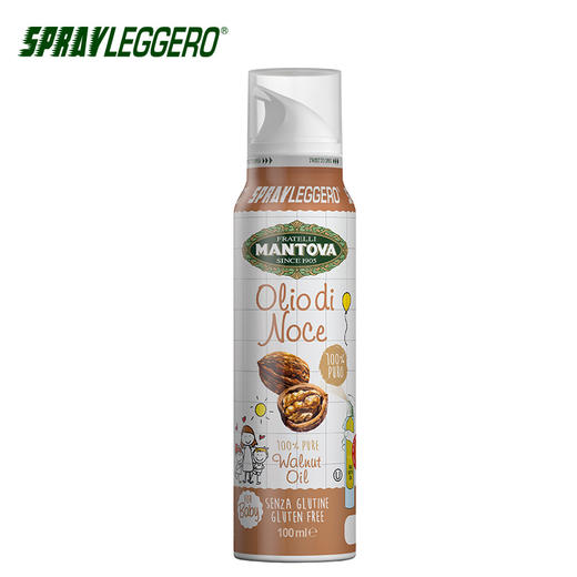 意大利轻喷核桃油婴幼儿辅食核桃油儿童食用油原装进口 商品图3