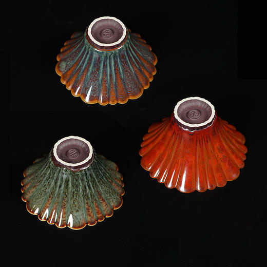 龙德堂陶艺 《星月天目 佛教圣花系列 优昙华》50cc(库存询客服) 商品图4