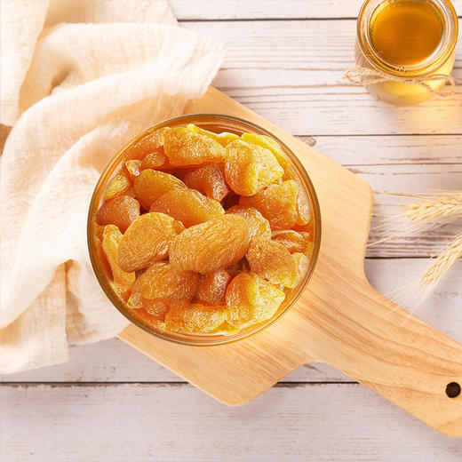 红杏干45g/袋 杏肉干果脯蜜饯水果干办公室休闲小吃零食品 味滋源 商品图3