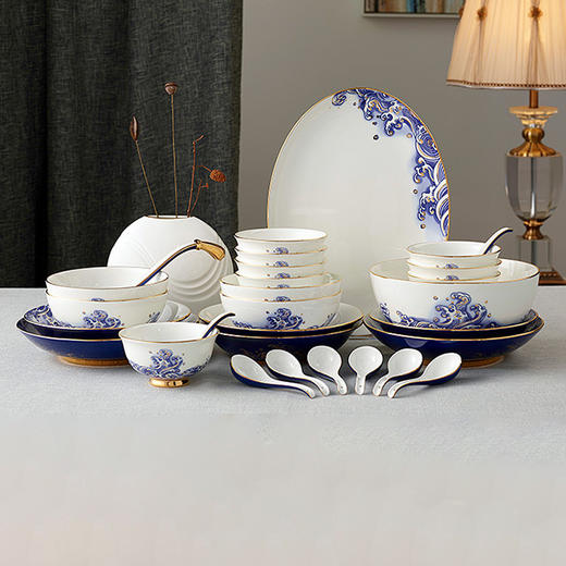 国瓷永丰源 先生瓷海上明珠29头餐具 商品图0