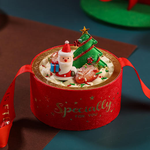 圣诞抱抱桶5寸（2人拼团活动）可在23号~25号之间到所有门店都可自提（卡券） 商品图1