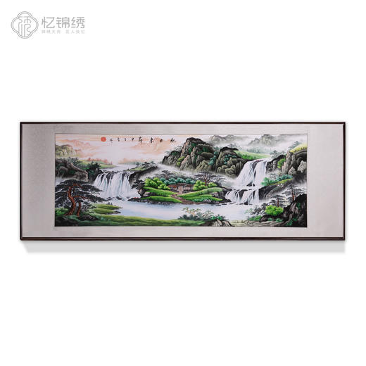 蜀绣单面绣-旭日东升 商品图1