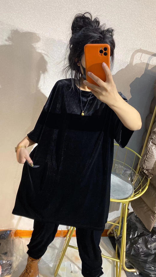 半袖金丝绒(3到7天发货)