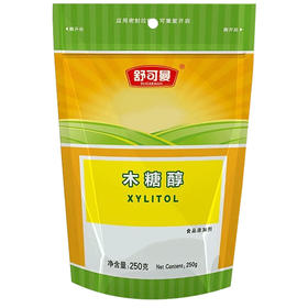 舒可曼木糖醇250g代糖无蔗糖食品酸奶伴侣甜味剂饼干西点烘焙原料