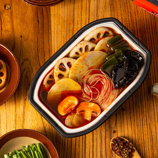香辣素食 蔬菜 丸子 自热火锅 方便 速食 懒人 小火锅 休闲零食品 味滋源 商品图2
