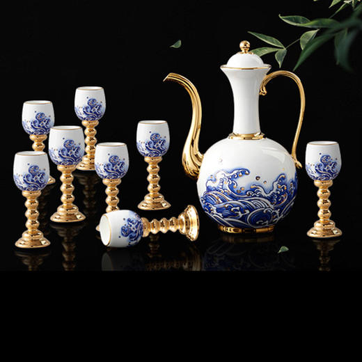 国瓷永丰源 先生瓷海上明珠10头酒具 商品图0