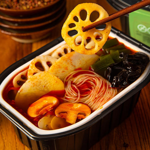 香辣素食 蔬菜 丸子 自热火锅 方便 速食 懒人 小火锅 休闲零食品 味滋源 商品图4