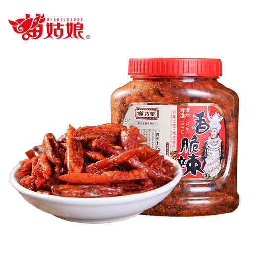 苗姑娘 香脆辣 150g*18瓶  整件发货 商品图0