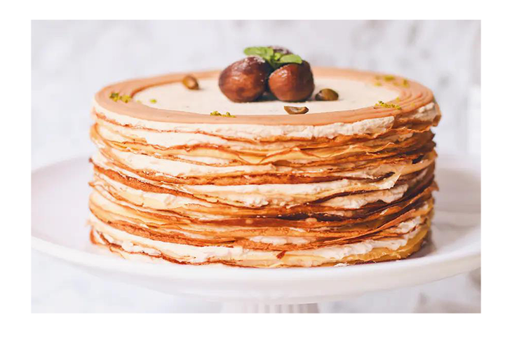 秋风金栗 | 瑞士栗子千层