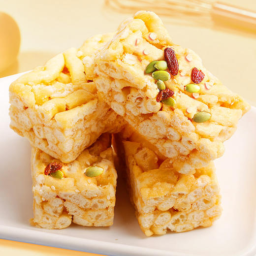 味滋源坚果燕麦沙琪玛500g/箱 传统糕点点心早餐办公休闲零食品 商品图3