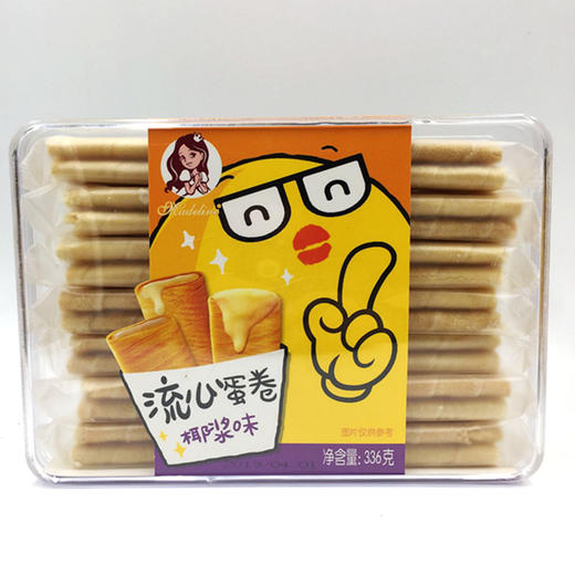 336g流心蛋卷 椰浆味 商品图0