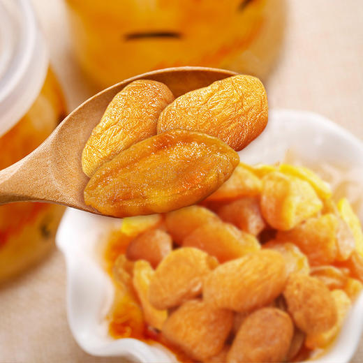 红杏干45g/袋 杏肉干果脯蜜饯水果干办公室休闲小吃零食品 味滋源 商品图1