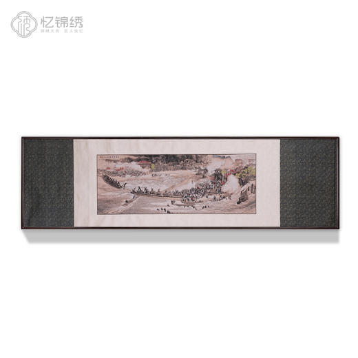 真丝织锦-古堰千秋图 商品图1
