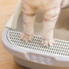 半封闭猫砂盆大号小号宠物猫厕所顶入式防外溅猫厕所盆 商品缩略图2