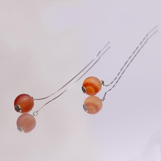 TANGY Collection天意精品 2021年春季新品925银玛瑙耳环 商品图0