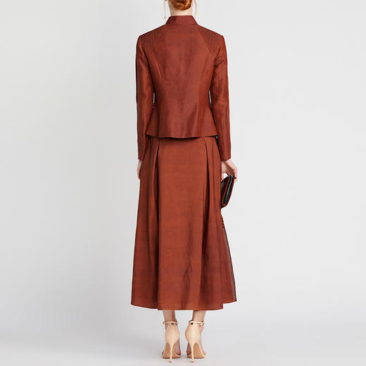 TANGY Collection 天意精品 2021年春季新品雾绯系列柯纱莨绸半裙 商品图2