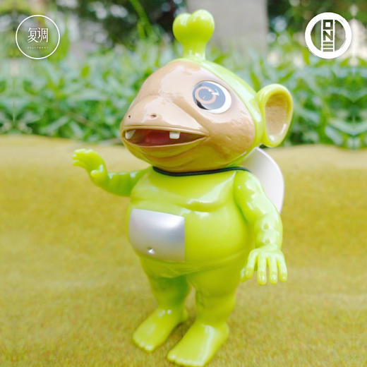 现货 壹工坊 天线怪兽 套装 搪胶 限定 潮玩 摆件 商品图8