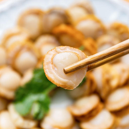 虾夷裙边扇贝肉4袋|清水煮鲜掉眉毛!肉厚鲜嫩,出口级别