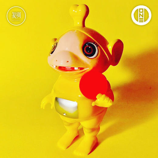 现货 壹工坊 天线怪兽 套装 搪胶 限定 潮玩 摆件 商品图3