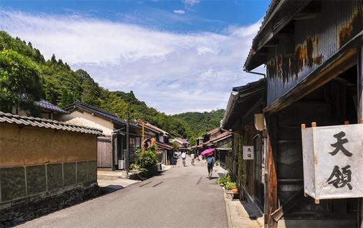 日本艺术与设计活动建筑-旧市镇街景一 商品图0