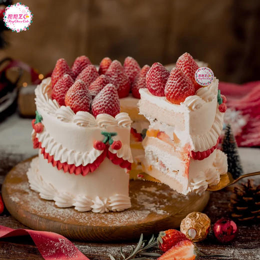 【莓有烦恼鲜果夹心蛋糕】莓心莓肺莓烦恼，莓病莓灾好运来～ 商品图4