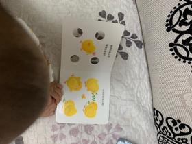 《小鸡球球触感玩具书》：这本书可以很好的建立亲子之间的关系