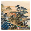 侯志明《山聚仙霞满横潭》68*178cm 山水横幅作品 茶室/客厅挂画 商品缩略图4