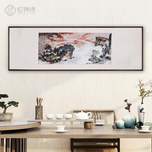 真丝织锦-古堰千秋 商品图0