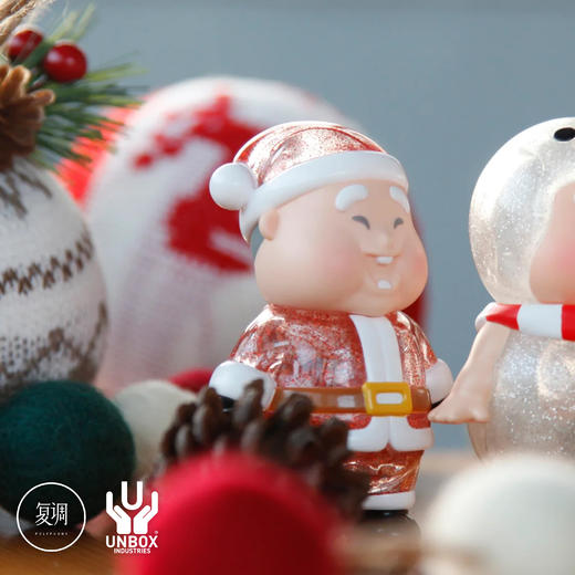 现货 Unbox Chubbi Chunk 圣诞特别系列 搪胶 限定 潮玩 商品图2