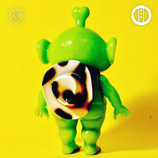 现货 壹工坊 天线怪兽 套装 搪胶 限定 潮玩 摆件 商品图5