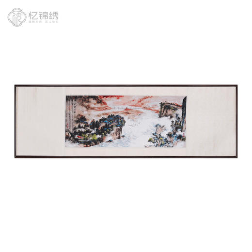 真丝织锦-古堰千秋 商品图1