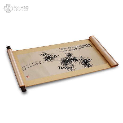 真丝织锦-竹 商品图1