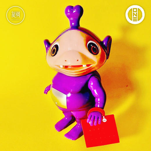 现货 壹工坊 天线怪兽 套装 搪胶 限定 潮玩 摆件 商品图2