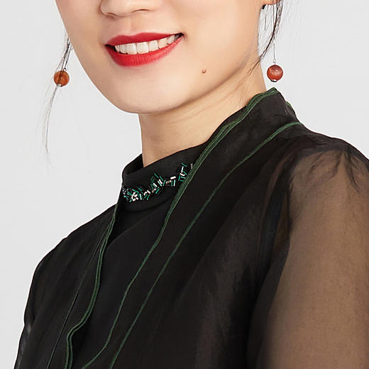 TANGY Collection天意精品 2021年春季新品925银玛瑙耳环 商品图1