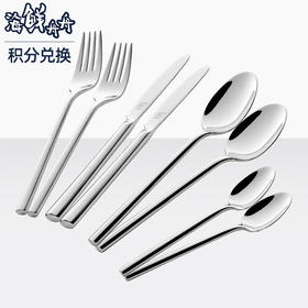 德国双立人Aberdeen西餐具8件套不锈钢家用西餐牛排刀叉勺餐具