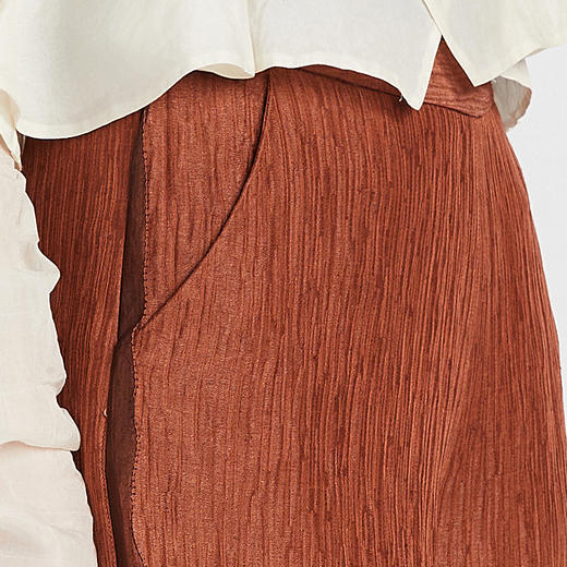 TANGY Collection天意精品2021年春季新品雾绯系列休闲裤 商品图4