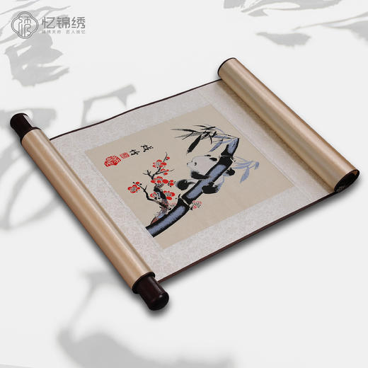 古织锦-戏竹 商品图0