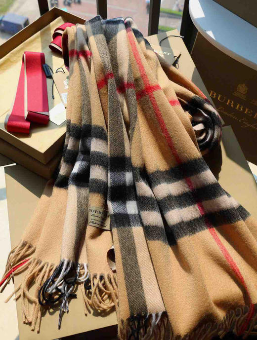 BBR灵魂款，经典格纹围巾3色 商品图4