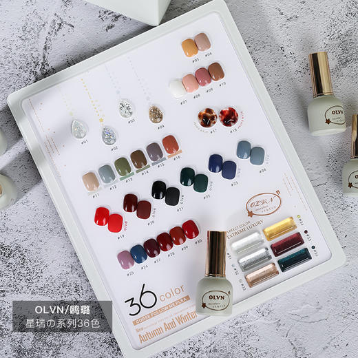 星瑞36色套装（配底胶、免洗封层、实物色板） 商品图3